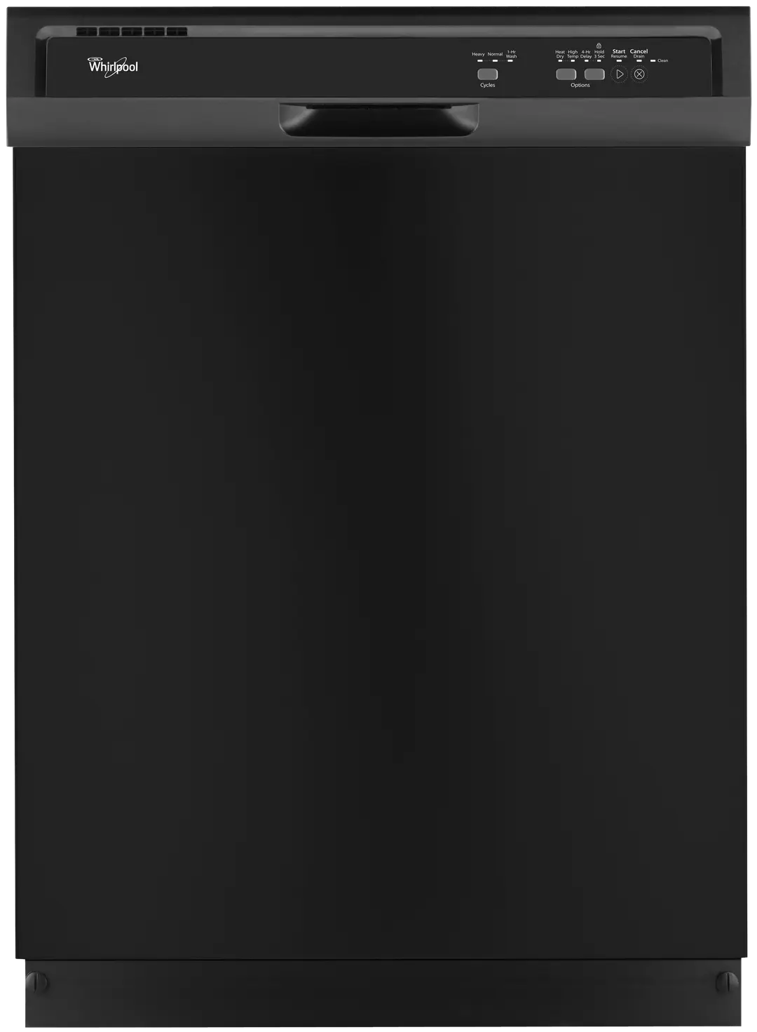 Whirlpool Quiet 55 dBA Front Control Dishwasher with 1-Hour Wash Cycle