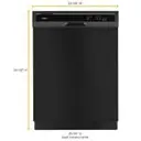 Whirlpool Quiet 55 dBA Front Control Dishwasher with 1-Hour Wash Cycle - Image 12