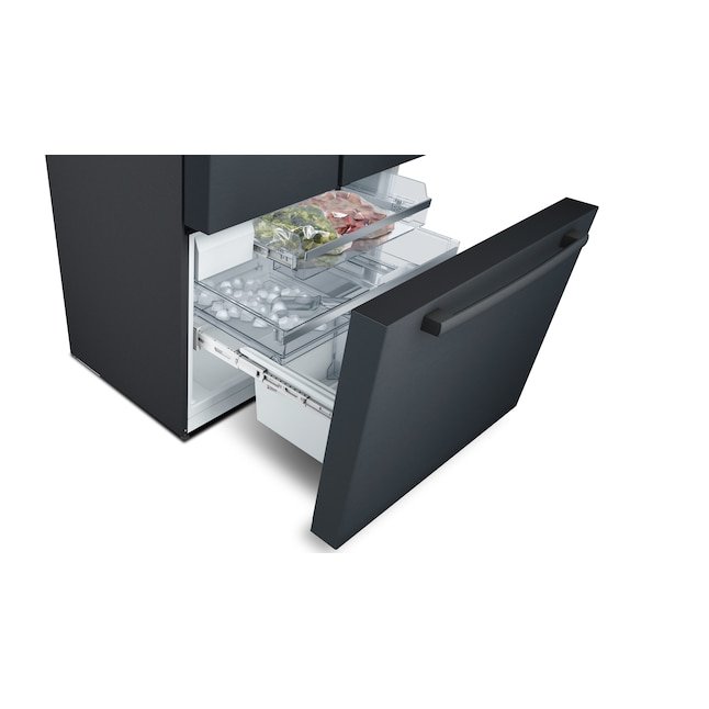 Cafe CFE28TP3MD1 27.8 Cu. Ft. Smart French Door Refrigerator with Hot Water Dispenser - Matte Black - Image 4