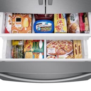 Samsung RF27T5201SR 27.0 Cu. Ft. Large Capacity French Door Refrigerator - Stainless Steel