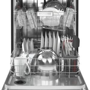 KitchenAid KDTE204KPS 24-Inch Built-In Dishwasher with Third Level Utensil Rack - PrintShield Stainless Steel