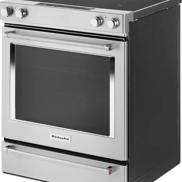 KitchenAid KSEG700ESS 30-Inch 5.8 Cu. Ft. Slide-In Electric Range - Stainless Steel