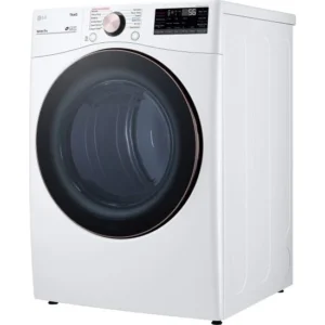LG DLEX4000W 7.4 Cu. Ft. Smart Wi-Fi Enabled Electric Dryer with TurboSteam - White