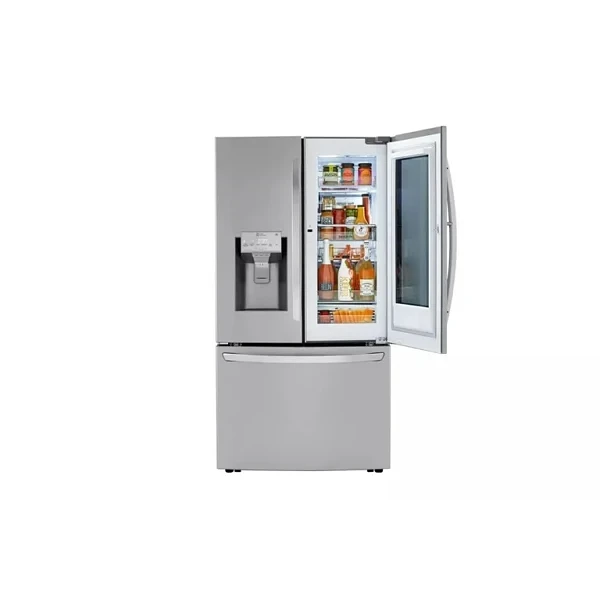 LG LRFVS3006S 30 Cu. Ft. Smart Wi-Fi Enabled InstaView Door-in-Door Refrigerator - Stainless Steel