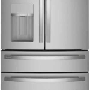 GE Profile PVD28BYNFS 27.7 Cu. Ft. 4-Door French Door Refrigerator - Stainless Steel