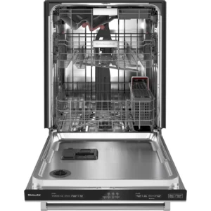 KitchenAid KDTM404KBS 24-Inch Built-In Dishwasher with FreeFlex Third Rack - Black Stainless