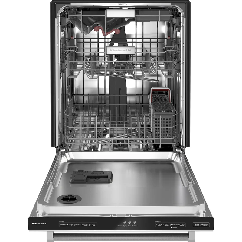 KitchenAid KDTM404KBS 24-Inch Built-In Dishwasher with FreeFlex Third Rack - Black Stainless