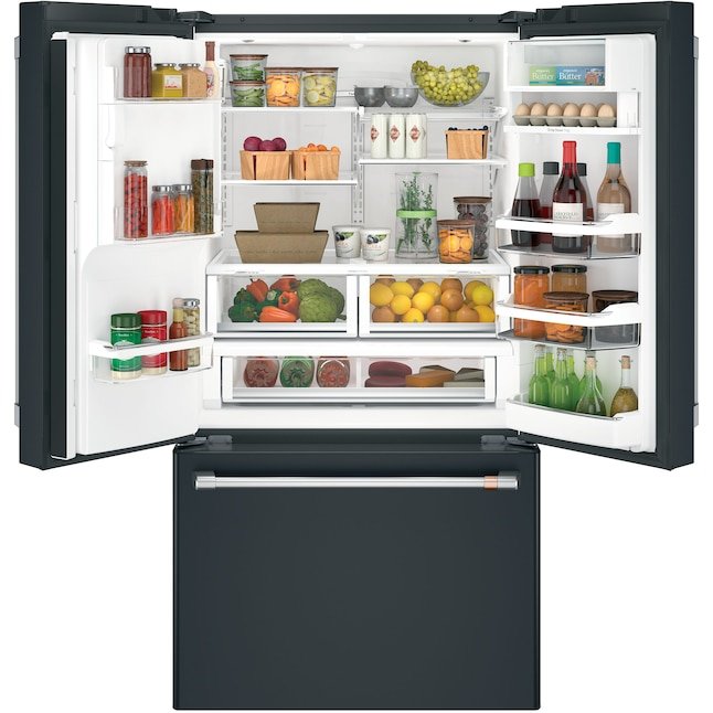 Cafe CFE28TP3MD1 27.8 Cu. Ft. Smart French Door Refrigerator with Hot Water Dispenser - Matte Black - Image 6