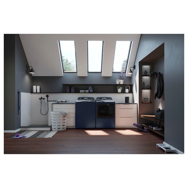 GE Profile PTW900BPTRS 5.4 Cu. Ft. Smart Top Load Washer with Microban - Sapphire Blue - Image 7