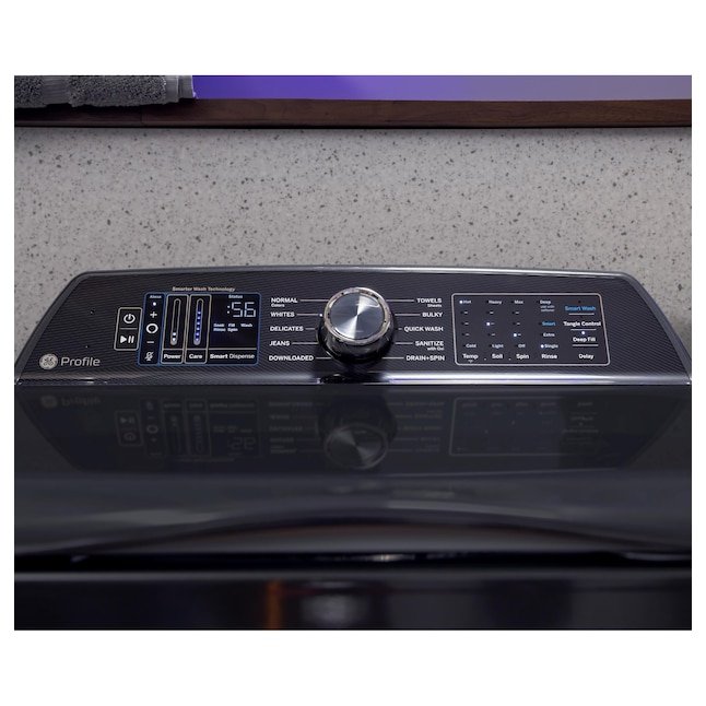 GE Profile PTW900BPTRS 5.4 Cu. Ft. Smart Top Load Washer with Microban - Sapphire Blue - Image 9