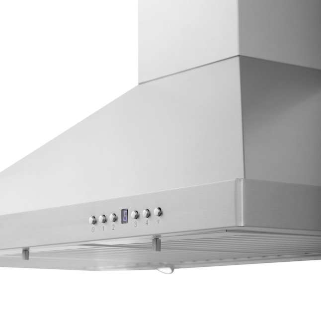ZLINE KB-36 36-Inch 400 CFM Wall Mount Range Hood with Baffle Filters - Stainless Steel - Image 6