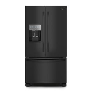 Whirlpool WRF555SDHV 25.2 Cu. Ft. French Door Refrigerator - Black Stainless Steel