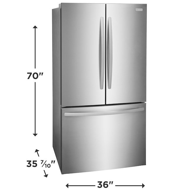 Bosch 800 Series B36CD50SNB 21 Cu. Ft. Smart Counter-Depth French Door Refrigerator - Black Stainless Steel - Image 3