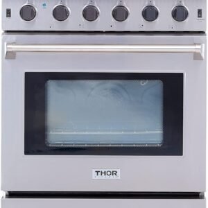 Thor Kitchen 30-inch Professional Gas Range in Stainless Steel