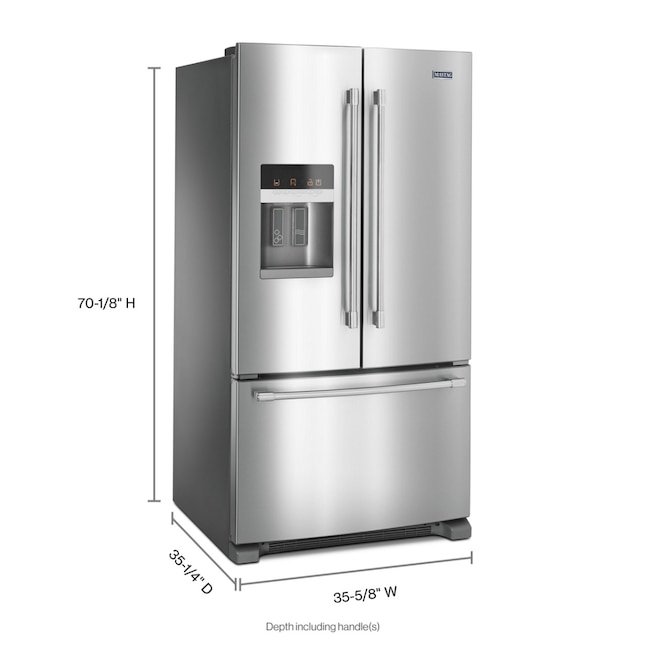 Cafe CVE28DP2NS1 27.8 Cu. Ft. Smart 4-Door French Door Refrigerator - Stainless Steel - Image 4