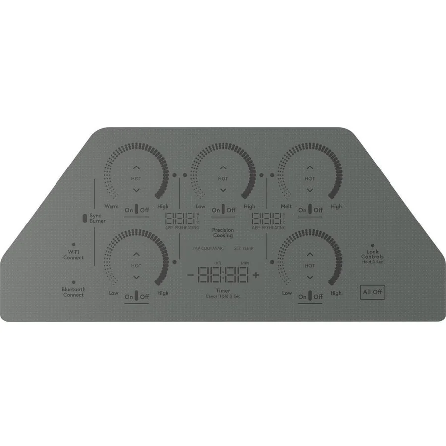 GE Cafe 36-inch Smart Built-In Induction Cooktop in Stainless Steel - Image 3