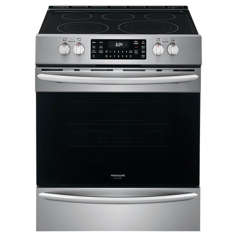 Frigidaire Gallery 30-inch Front Control Electric Range with Air Fry