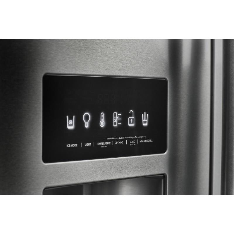 KitchenAid KRFF507HPS 26.8 Cu. Ft. French Door Refrigerator with PrintShield - Stainless Steel - Image 3