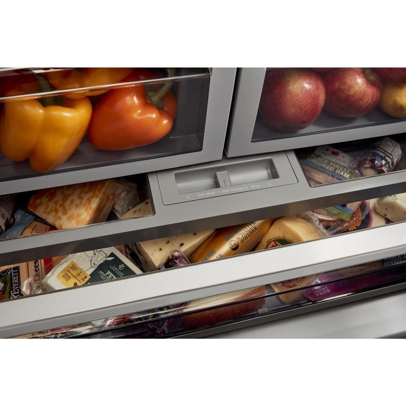 KitchenAid KRFF507HPS 26.8 Cu. Ft. French Door Refrigerator with PrintShield - Stainless Steel - Image 8