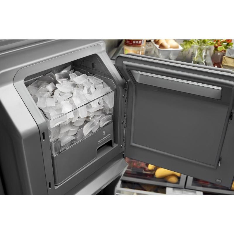 KitchenAid KRFF507HPS 26.8 Cu. Ft. French Door Refrigerator with PrintShield - Stainless Steel - Image 9