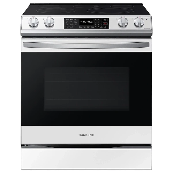 Samsung 6.3 cu. ft. Smart Slide-In Electric Range with Air Fry