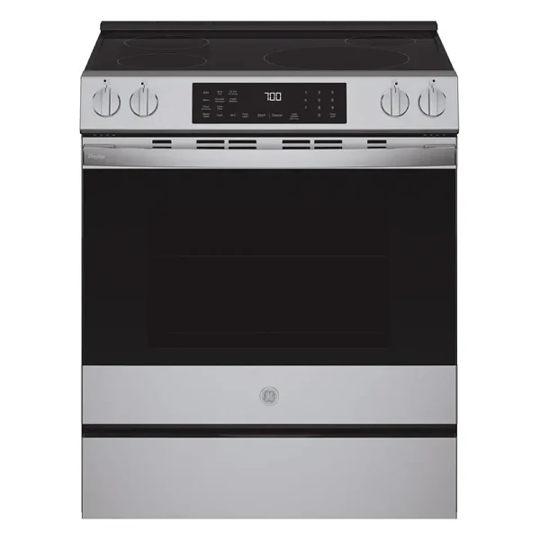 GE Profile 30-inch Smart Slide-In Induction Range with Convection