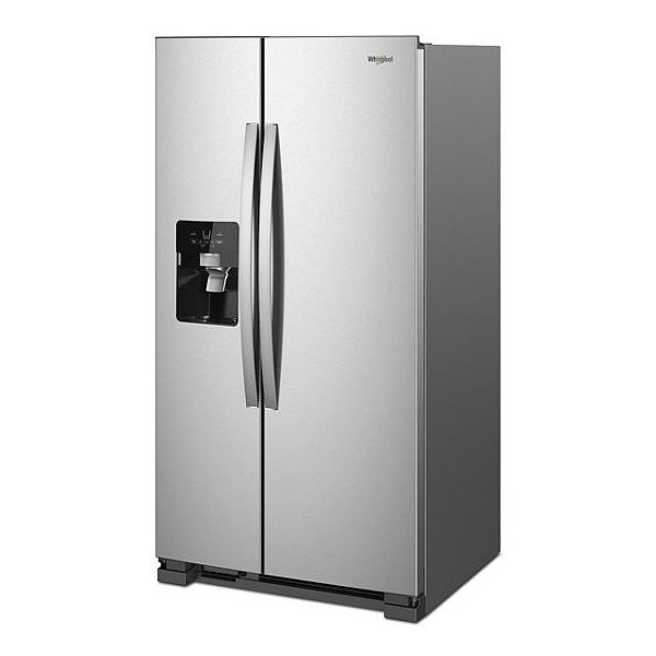Whirlpool WRS325SDHZ 24.5 Cu. Ft. Side-by-Side Refrigerator - Stainless Steel