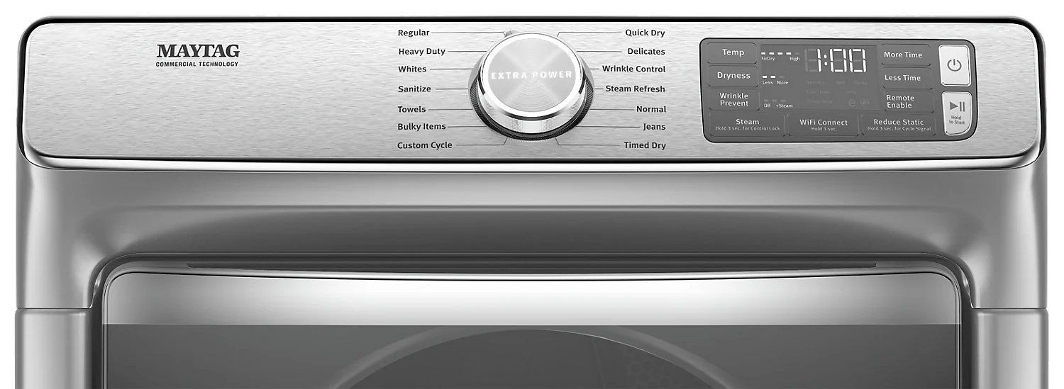 Maytag 7.3 cu. ft. Smart Electric Dryer with Extra Power - Image 8