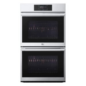 LG 30-inch Double Electric Wall Oven with InstaView