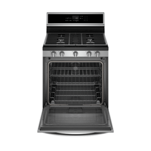 Whirlpool WFG525S0JZ 5.0 Cu. Ft. Freestanding Gas Range with Cast-Iron Grates - Stainless Steel