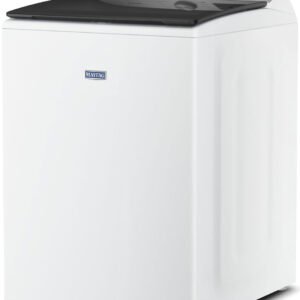 Maytag 5.3 cu. ft. Smart Top Load Washer with Extra Power in White