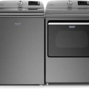 Maytag MED6230HC 7.4 Cu. Ft. Smart Electric Dryer with Extra Power Button - Metallic Slate