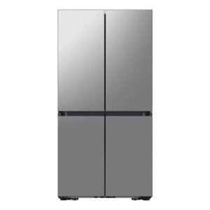 Samsung Bespoke 4-Door Flex Refrigerator with Beverage Center in Stainless Steel