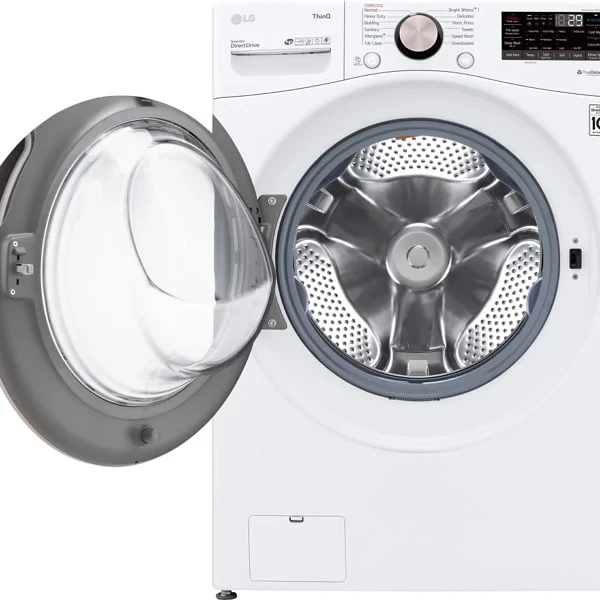 LG WM4000HWA 4.5 Cu. Ft. Smart Wi-Fi Enabled Front Load Washer with TurboWash 360 - White