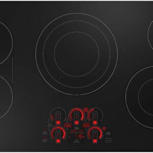 GE Profile PEP7036DTBB 36-Inch Built-In Touch Control Electric Cooktop - Black Glass