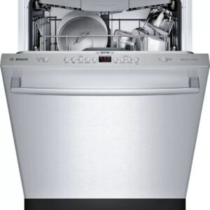 Bosch 100 Series SHXM4AY55N 24-Inch Built-In Dishwasher with PrecisionWash - Stainless Steel